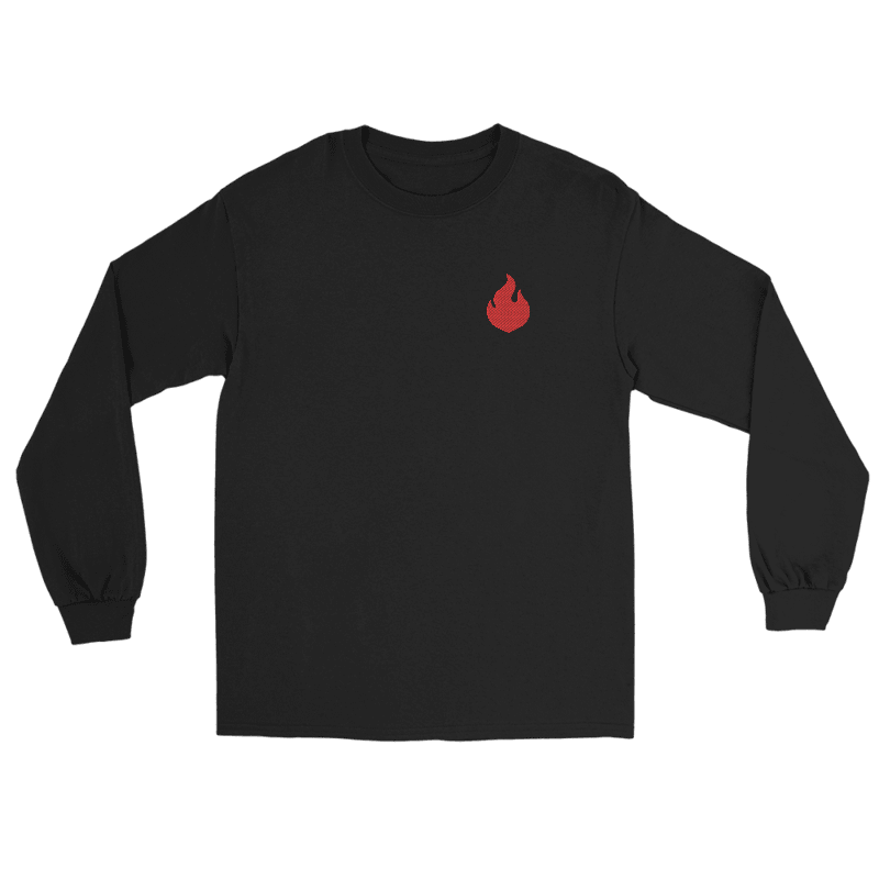 DAH Embroidery Flame Long Sleeve