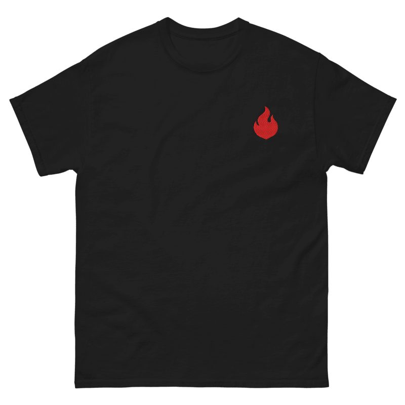 DAH Embroidery Flame Tee