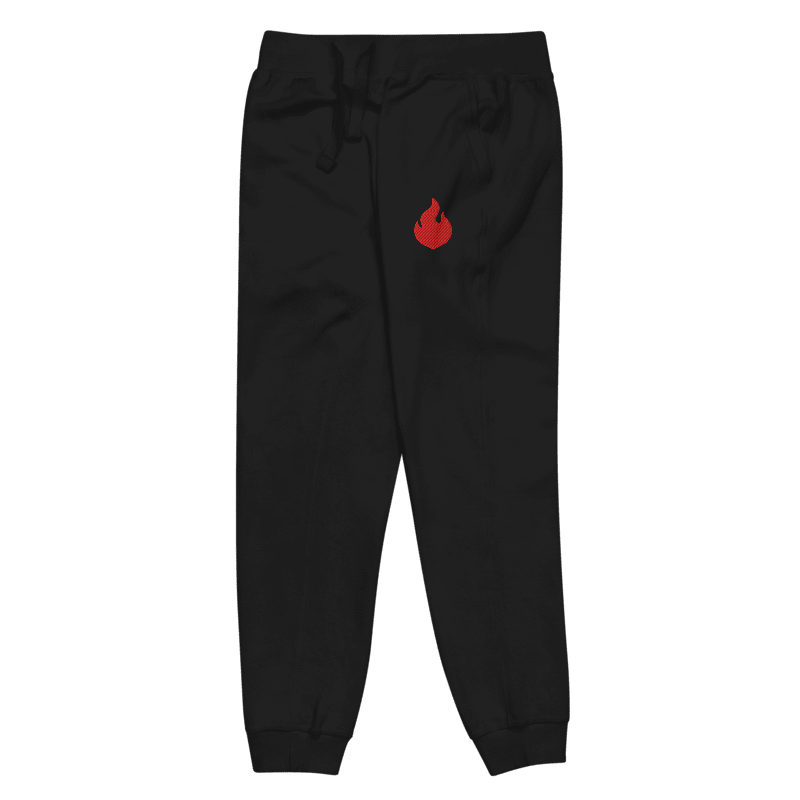 DAH Embroidery Flame Joggers
