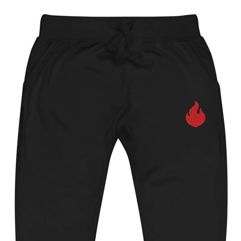 DAH Embroidery Flame Joggers
